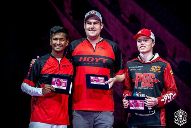 Nico Wiener holte als erster Österreicher einen Sieg bei einem Indoor-Weltcup. | Foto: World Archery