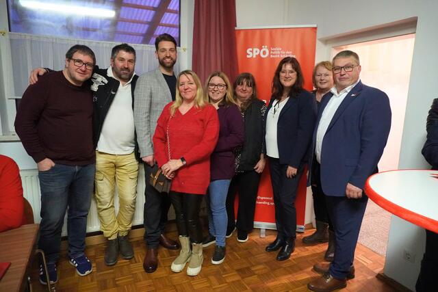Zahlreiche SPÖ-Funktionäre und Unterstützer waren zu dem Neujahrsempfang nach Wernstein gekommen. | Foto: SPOE