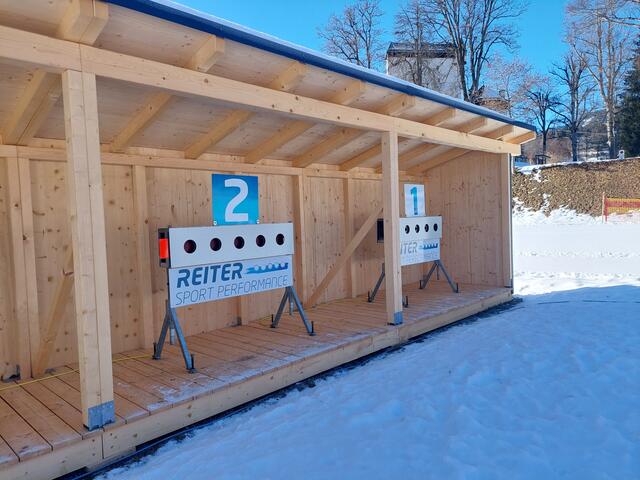 Die Zielanlage hat Maße wie jene bei Weltcup-Wettkämpfen. | Foto: Nicole Hettegger