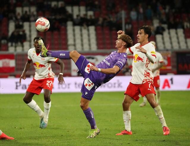 Austria Wien und Eigengewächs Muharem Husković haben den ursprünglich im Sommer auslaufenden Vertrag vorzeitig bis zum Ende der Saison 2026/27 verlängert. (Archiv) | Foto: krugfoto / picturedesk.com
