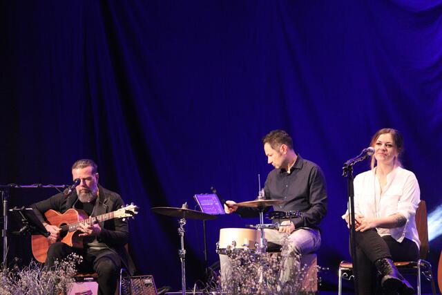 Für den musikalischen Rahmen sorfte die Gruppe "Cookie Jar". | Foto: Seelos