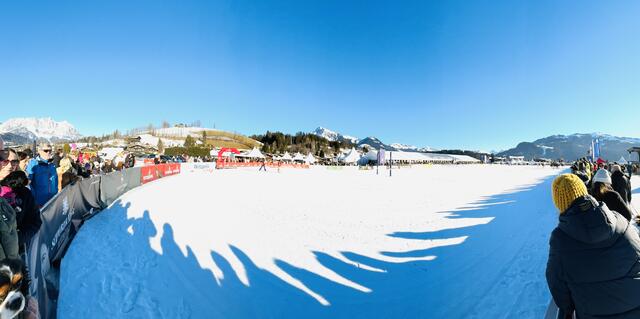Top-Bedingungen in Reith. | Foto: Snow Polo World Cup