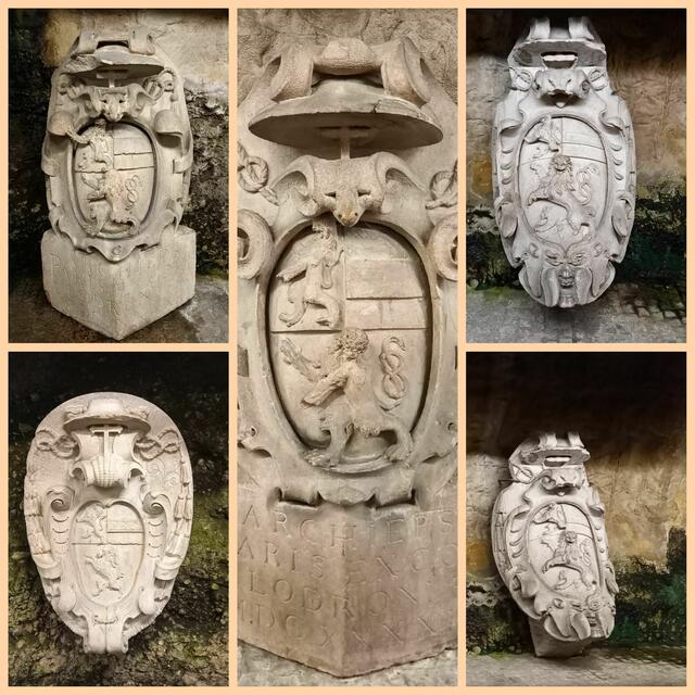 Verschiedene Wappen 
 | Foto: H. Bachinger