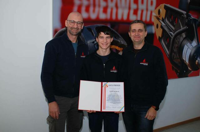 Felix Nehrer ist aktives Feuerwehrmitglied | Foto: FF Waidhofen/Thaya