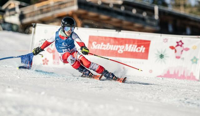 Lokalmatador Marco Lederer vom SC Alpbach. - qualifizierte sich auch für das Finale auf der Reiteralm. | Foto: Foto: EXPA/St. Adelsberger