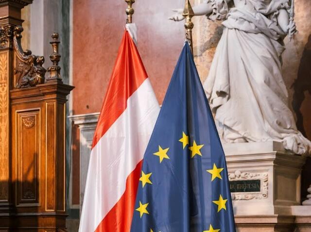 Feierlicher Rahmen in der Universität Wien. | Foto: Katharina Baumgartner