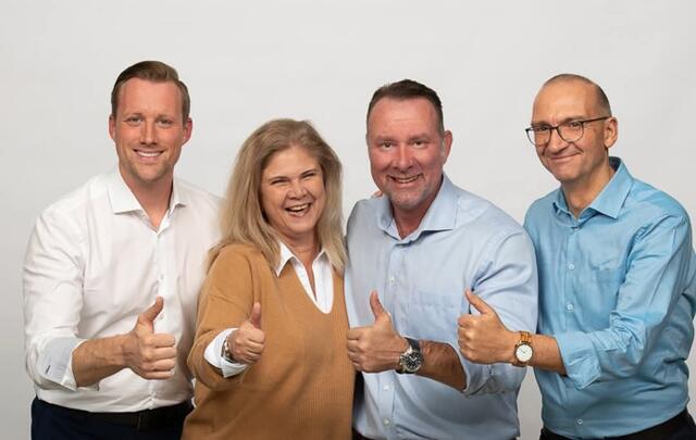 Stefan Melzer, Sabine Puschnig-Berghofer, Josef Rothensteiner, Klaus Jenschik | Foto: ÖVP Pressbaum