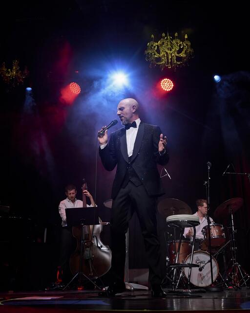 Nicolas Tenerani bringt Frank Sinatra im Vindobona auf die Bühne. | Foto: Sascha Van der Werf