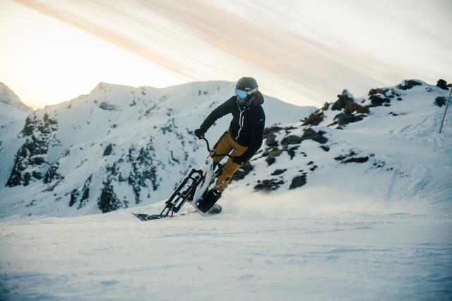 Weissbach Bikes sind Mountainbikes mit Skiern dran. | Foto: RARE GmbH