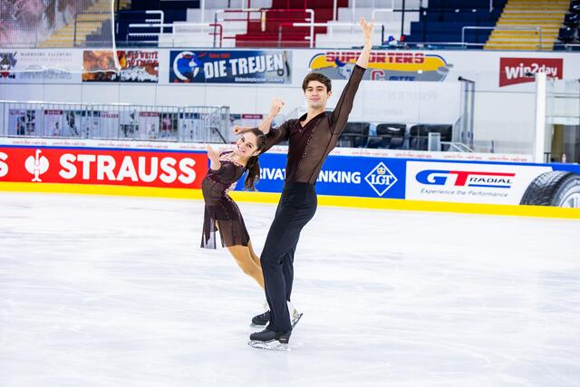 Eigentlich hatten sich Gabriella Izzo und Luc Maierhofer für die Europameisterschaften qualifiziert, mussten nun jedoch leider aufgrund von Erkrankung ihren Startplatz zurückgeben. | Foto: Skate Austria / TextMarka