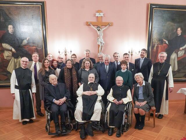 Fest zum 82. Geburtstag von Abt em. Gregor Henckel-Donnersmarck im Stift Heiligenkreuz. | Foto: Stift Heiligenkreuz, E.Fürst