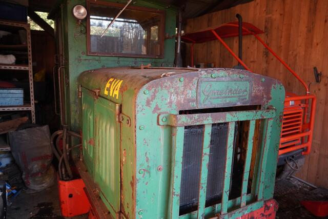 Jede Lok hatte einen eigenen Namen wie etwa Eva. Eine der Loks steht heute im Salzburger Freilichtmuseum in Großgmain. | Foto: Emanuel Hasenauer