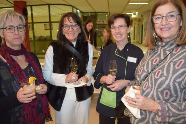 Iris Karpf-Neuwirth, Waltraud Melmer, Augustine Mihelic und Christa Kraus | Foto: HLW/FW Deutschlandsberg