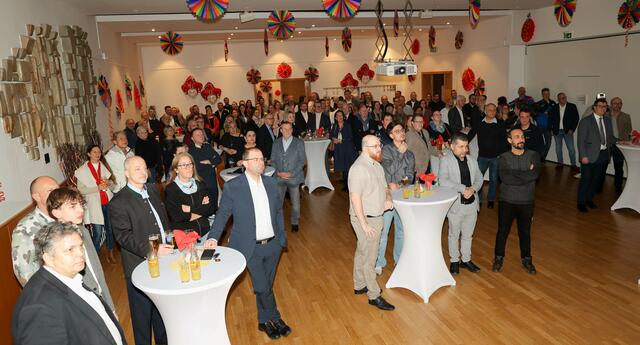 Das Interesse am Stehempfang in Felixdorf war groß. | Foto: Gemeinde Felixdorf