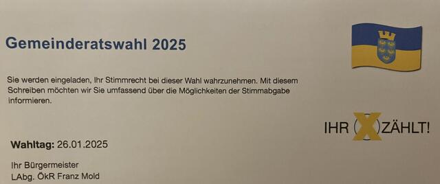 Die Gemeinderatswahl 2025 ist geschlagen. | Foto: Bernhard Schabauer