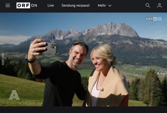 Anja Viktoria Autenrieth mit Jakob Seeböck. | Foto: ORF/Authenrieth