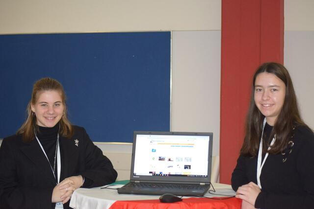 Celina Albrecher und Natascha Mörth | Foto: HLW/FW Deutschlandsberg