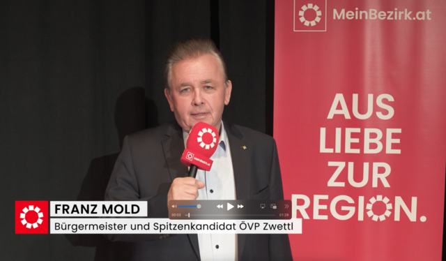 Franz Mold im MeinBezirk Interview zur Gemeinderatswahl. | Foto: MeinBezirk
