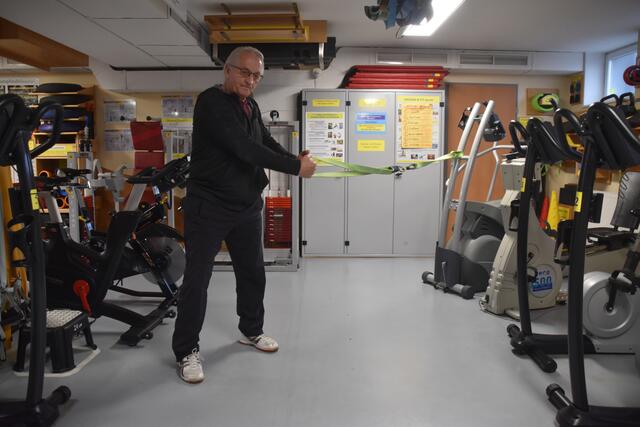 Unsere Senioren halten sich fit: Der 84-jährige Purgstaller Walter Mittendorfer sorgt für mehr Bewegung bei älteren Menschen im Bezirk. | Foto: Roland Mayr/MeinBezirk Scheibbs