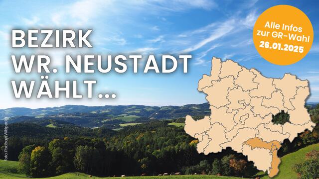 Alle Wahlergebnisse aus der Region Wiener Neustadt.