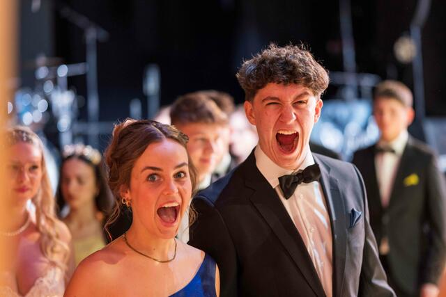 Auch der Spaß kam beim Maturaball des Bad Ischler Gymnasiums nicht zu kurz. | Foto: BG/BRG Bad Ischl/Hödl
