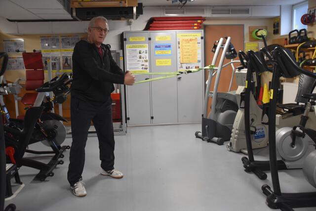 Unsere Senioren halten sich fit: Der 84-jährige Purgstaller Walter Mittendorfer sorgt für mehr Bewegung bei älteren Menschen im Bezirk. | Foto: Roland Mayr/MeinBezirk Scheibbs