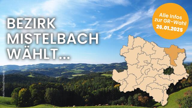 Hier findet ihr die vorläufigen Ergebnisse der Gemeinderatswahl 2025 im Bezirk Mistelbach. | Foto: Pixabay/ Wikipedia