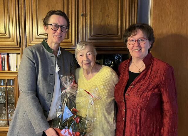 Sabine Promberger, Agnes Cesca und Franziska Zohner-Kienesberger. | Foto: Gde. Ebensee