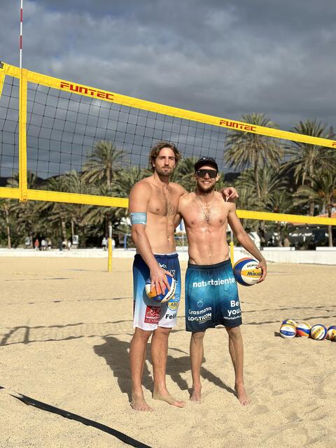 Florian Schnetzer (r.) mit seinem Partner Felix Friedl. | Foto: Schnetzer