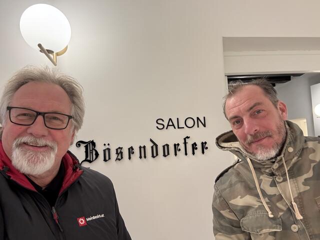 Für MeinBezirk dabei: Peter Zezula und Sascha Trimmel. | Foto: Sascha Trimmel, Peter Zezula