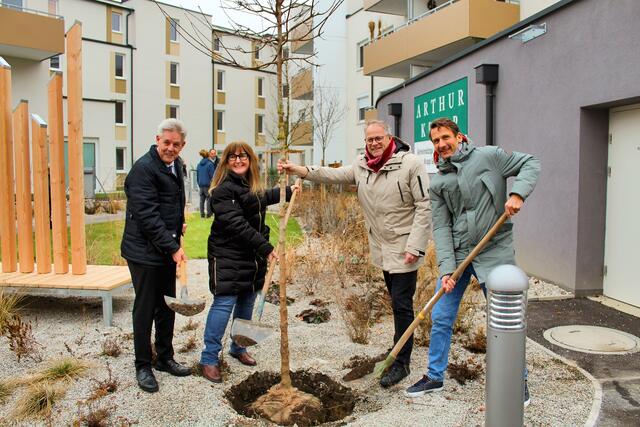 Neunkirchen Kunst und Grün treffen bei neuer Wohnanlage zusammen