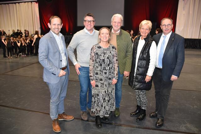 Die Gäste waren begeistert: Georg Ecker, Kornelius Schneider, Obfrau Alexandra Auer-Ernst, Alfred Babinsky, Elisabeth Schüttengruber-Holly, Richard Hogl