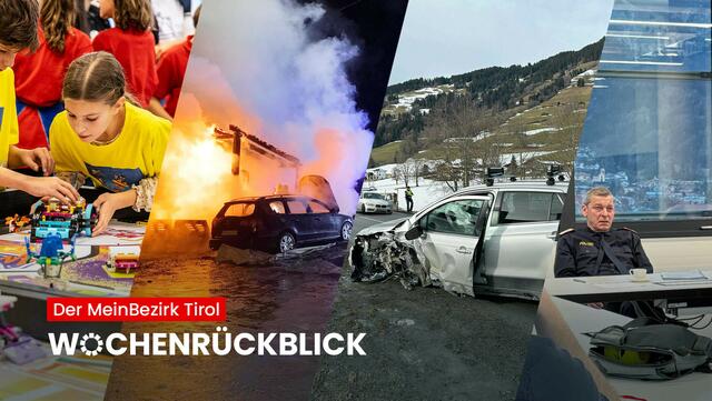 Beim MeinBezirk Wochenrückblick gibt’s für euch die Top-Themen der vergangenen Woche aus Tirol. | Foto: MeinBezirk Tirol