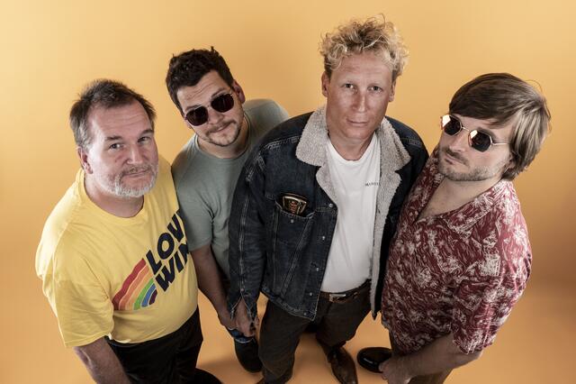 The Insta Mentals (von links): Timo Brunnbauer, Claus Patri, Jörg Brunnbauer und David Brunnbauer. | Foto: Hannes Eilmsteiner