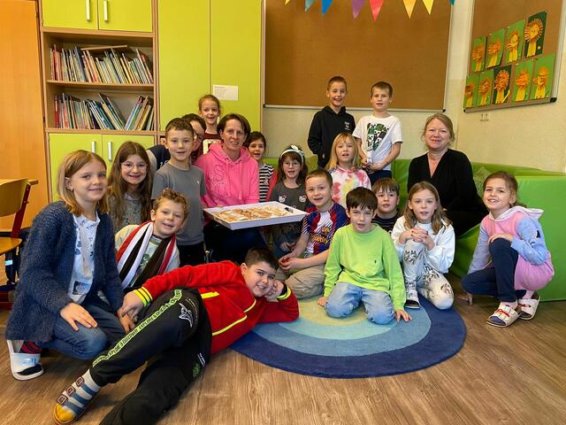 Das Thema Apfel und alles, was damit zu tun hat, war Thema in den Schulen. | Foto: Bäuerinnen im Gebiet Neulengbach