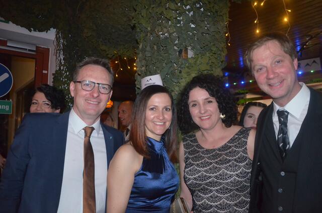 Michael und Michaela Mayer, Judith Moling und Martin Lackner