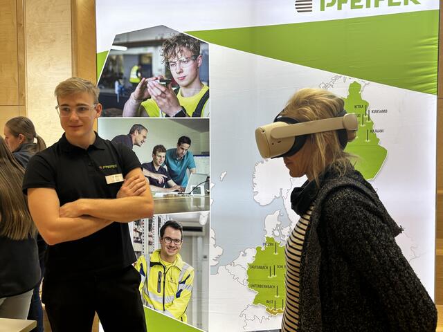 Neue Technologien helfen bei der Berufswahl.