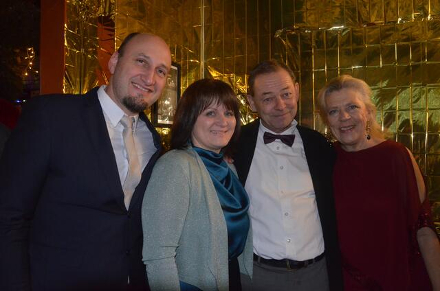 Michael und GR Andrea Penker, Klaus und Angelika Hinteregger