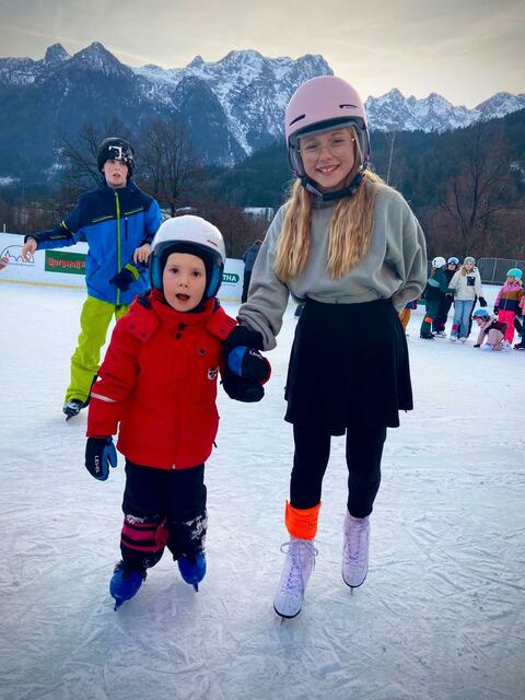 Der Kuchler Eislaufplatz ist ein Treff für alle. | Foto: TVB Kuchl
