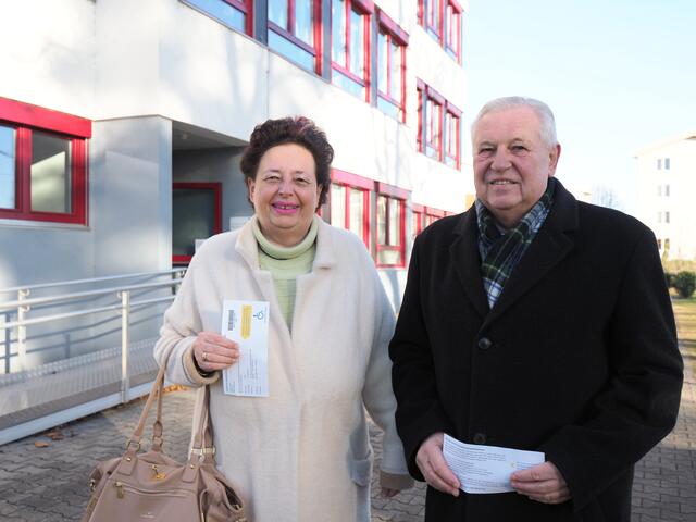 Elfriede und Franz Fischer. | Foto: Santrucek