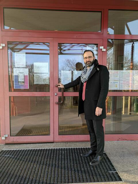 Geht das erste Mal als Bürgermeister zur Gemeinderats-Wahlurne: Andreas Hueber (SPÖ). | Foto: privat