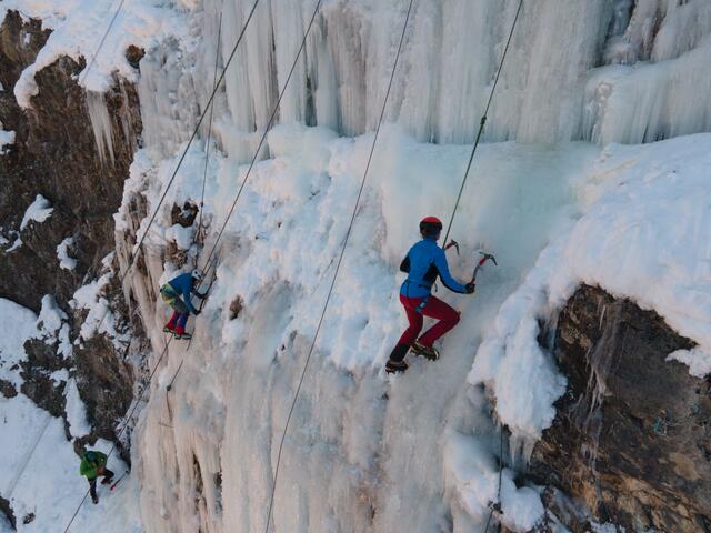 Der deutsche Eiskletterer verletzte sich in Matrei i. O. schwer.  | Foto: Archiv