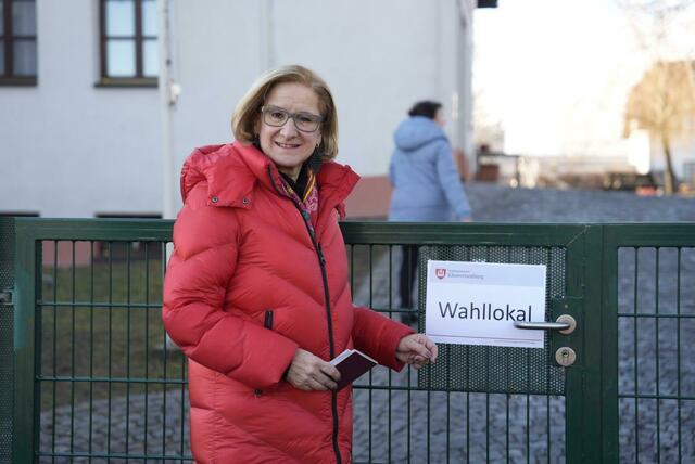 Landeshauptfrau Johanna Mikl-Leitner hat in Klosterneuburg gewählt. | Foto: Philipp Monihart
