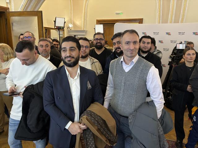 Kanber Demir mit seiner Liste "Gemeinsam für Wiener Neustadt". | Foto: Peter Zezula / MeinBezirk