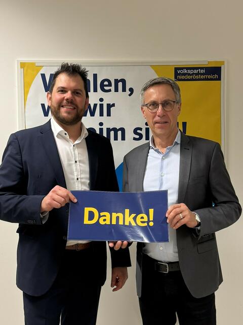 BGF Philipp Rath und BPO Georg Strasser | Foto: VP Melk