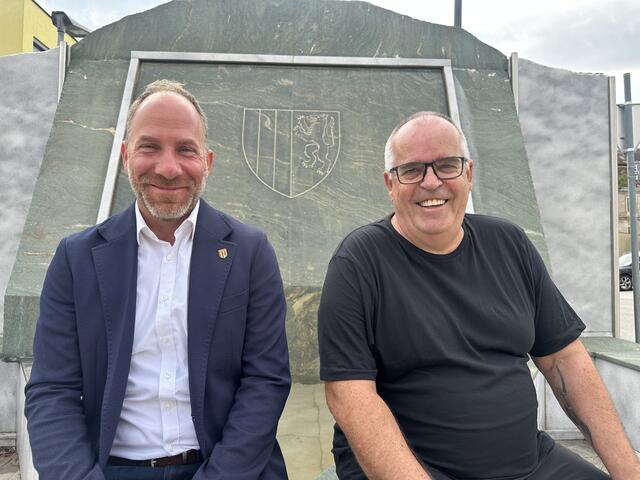 Jürgen Arbinger und Robert Szekely bilden auch weiterhin das Führungs-Duo der Gemeinde Klein-Neusiedl. | Foto: Alexander Paulus