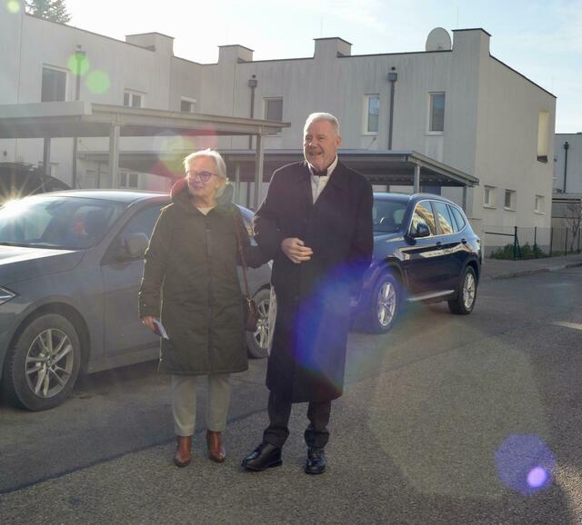 Elfi und Klaus Schneeberger. | Foto: Trimmel