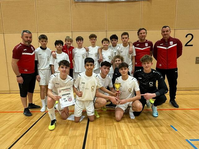Fussballhallenturnier 2. Platz - U15 | Foto: Askö Mauthausen