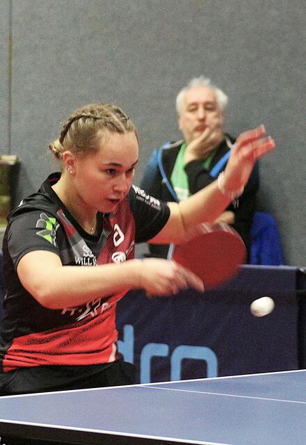 Die 17-jährige Olha Ponko (SU Kufstein) gewann bisher alle ihre Bundesliga Spiele - 15 im UPO mit der Mannschaft 2 und drei Spiele im OPO mit der Mannschaft 1. | Foto: Schwaighofer