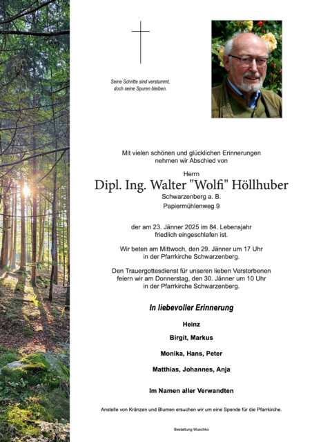 Foto: Bestattung Wuschko